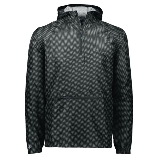 Men's Range Hooded Packable Quarter-Zip Jacket Thumbnail