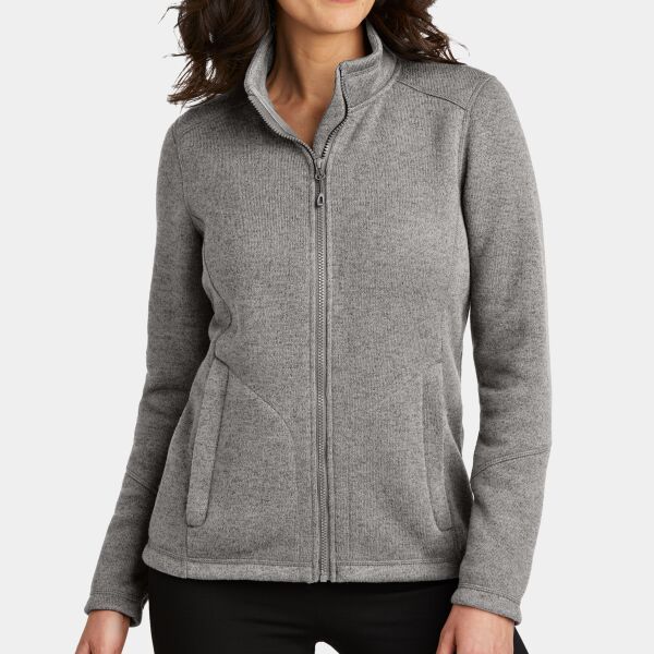 Women's Arc Sweater Fleece Jacket Thumbnail