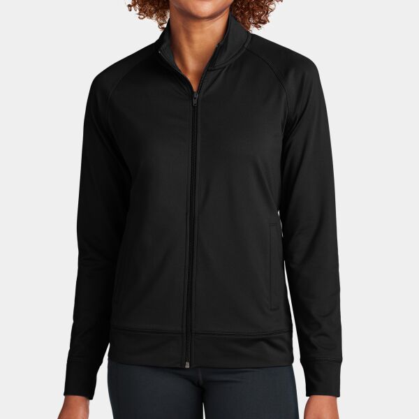 Women's Sport Wick ® Stretch Full Zip Cadet Jacket Thumbnail
