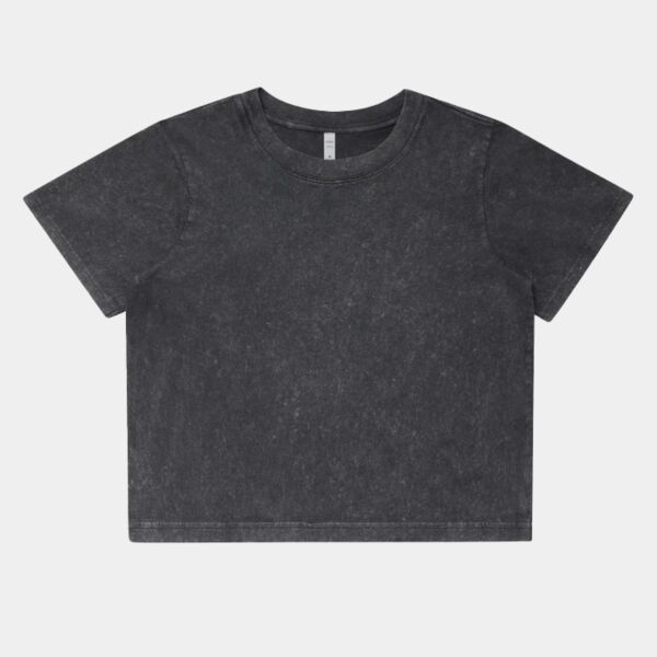 WOS STONE WASH HEAVY CROP Thumbnail