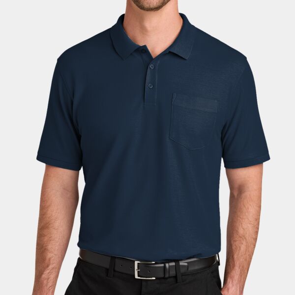 Tall Wearever Signature Pique Pocket Polo Thumbnail