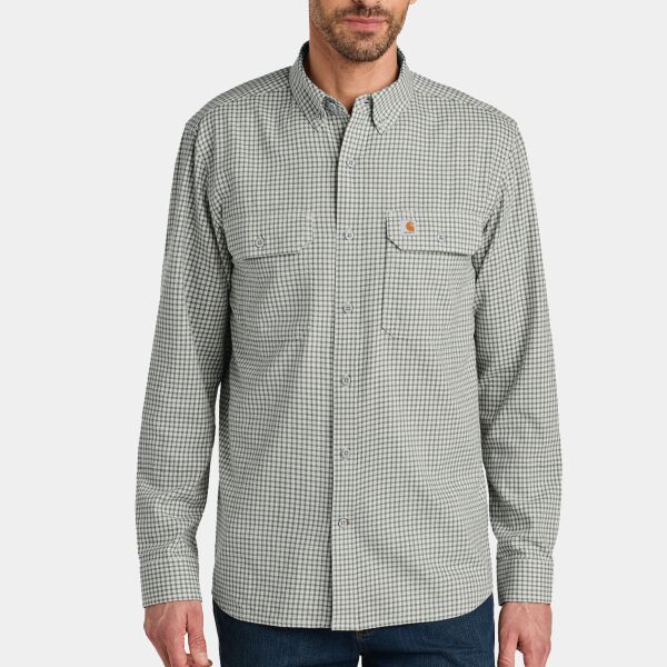 Rugged Flex ® Plaid Long Sleeve Shirt Thumbnail