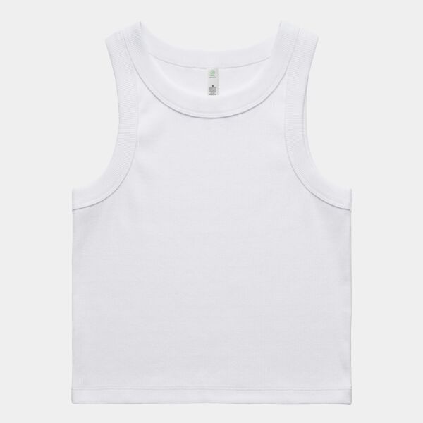 ORGANIC RIB CROP TANK Thumbnail