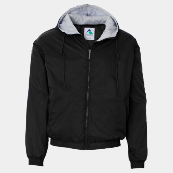 Unisex Fleece Lined Hooded Jacket Thumbnail