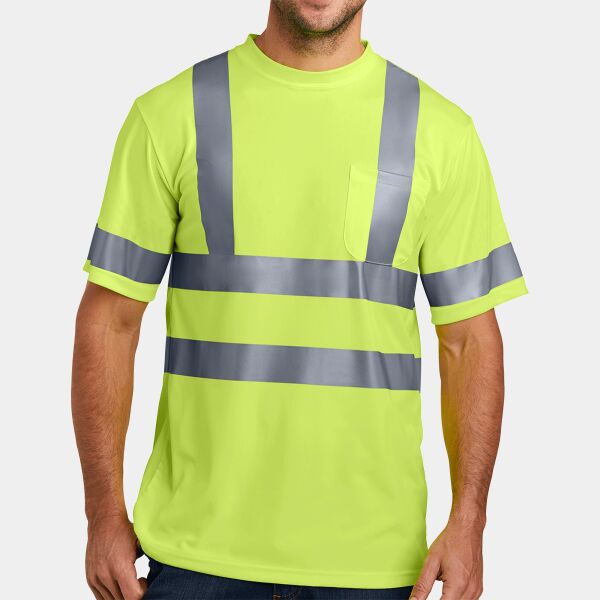 Ansi 107 Class 3 Short Sleeve Snag Resistant Reflective T Shirt Thumbnail