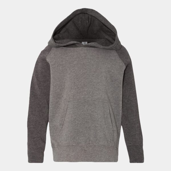 Toddler Special Blend Hooded Raglan Sweatshirt Thumbnail