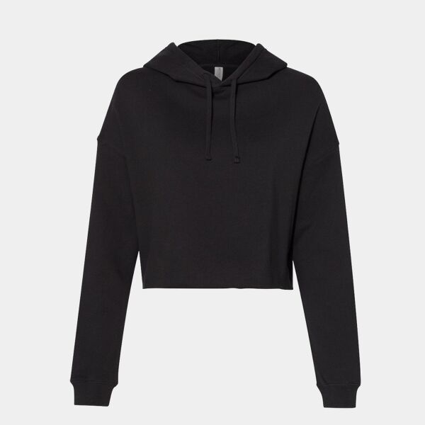 Women’s Lightweight Crop Hooded Sweatshirt Thumbnail