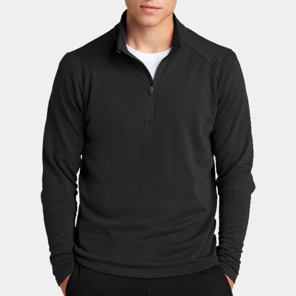 Lightweight French Terry 1/4 Zip Pullover Thumbnail