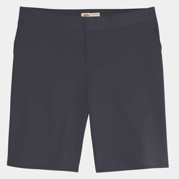 Women's Flat Front Shorts - Plus Thumbnail