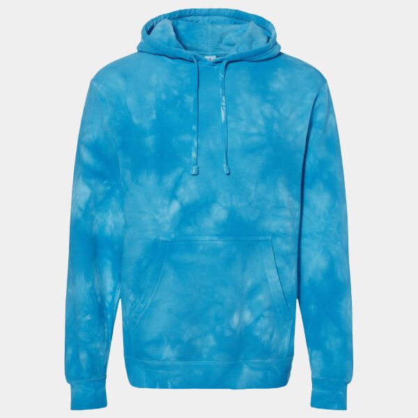 Midweight Tie-Dyed Hooded Sweatshirt Thumbnail
