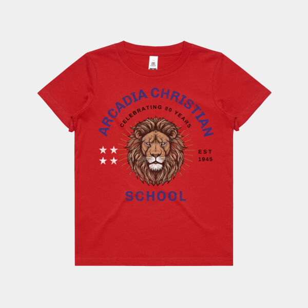 ACS 80th Anniversary 4 Star Tee Shirt - Youth Thumbnail