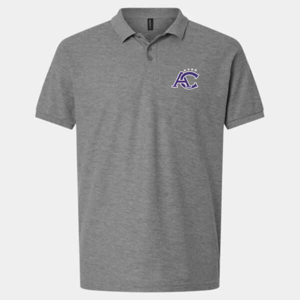 Adult – AC Navy and White Pique Polo Uniform Thumbnail