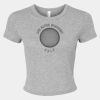Women's Micro Rib Baby Tee Thumbnail
